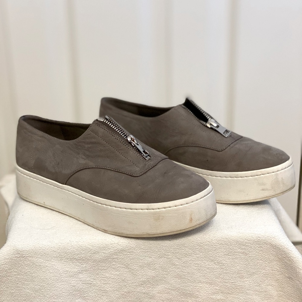 Vince Platform suede Warner sneakers